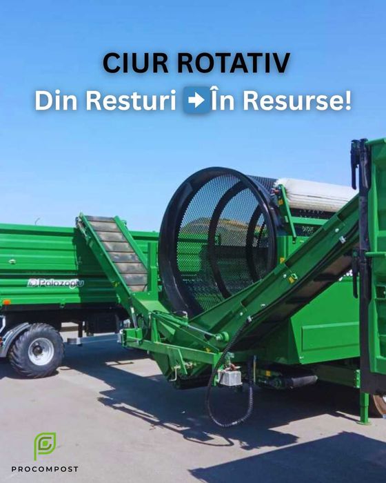 CIUR ROTATIV- cernere compost/resturi vegetale tocate