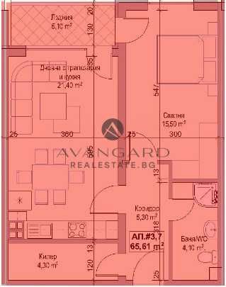 оф.19750 2-стаен Христо Смирненски