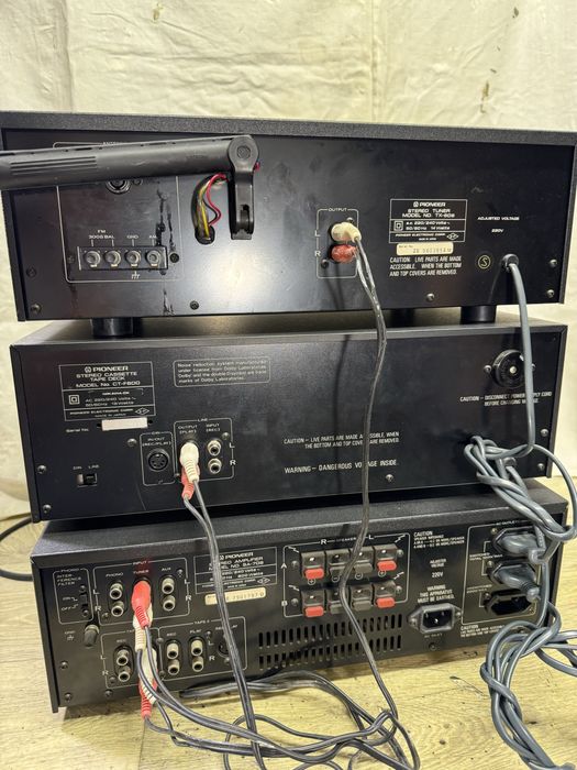 Сет Pioneer SA-708 TX-608  CT-F600