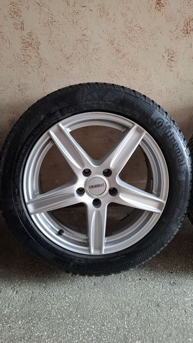 Vând set roti 5×112 r17 m+s