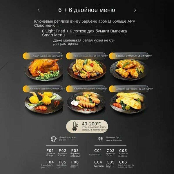 Midea Аэрогриль MF-KZC538D8, белый