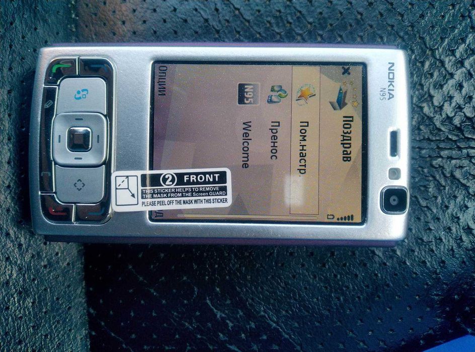 Мобилен телефон нокиа Nokia N95 3G, WIFI, GPS, Bluetooth, 5 pmx, слайд