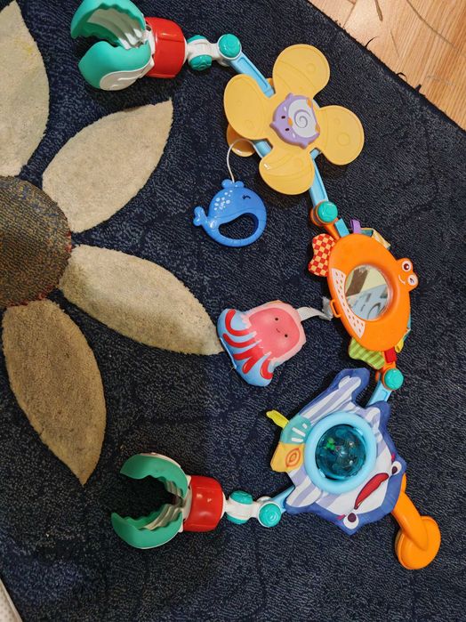 Бебешка арка с играчки за кошара, количка, столче