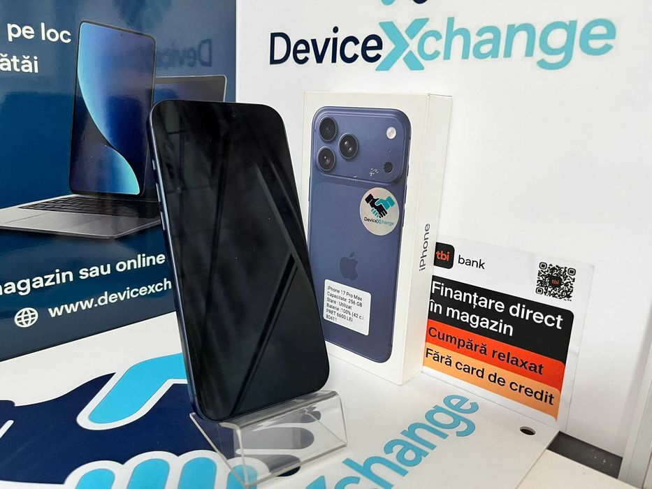 iPhone 17 Pro Max 256 GB 100% 42 c.i. + CASCO * Garantie *Buy Back * deviceXchange
