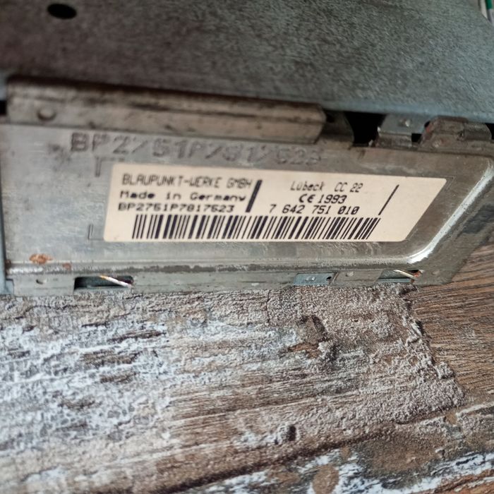 Radio stereo Blaupunkt, față Becker sa