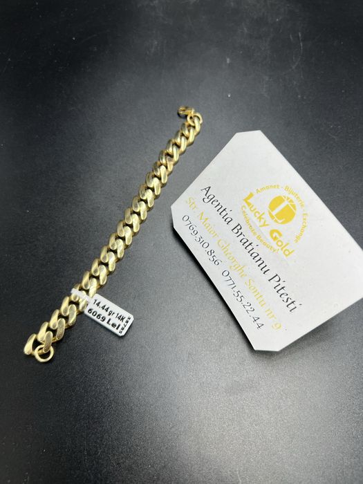 Bratara aur 14k 14.44 gr lungime 16 cm cod 13101