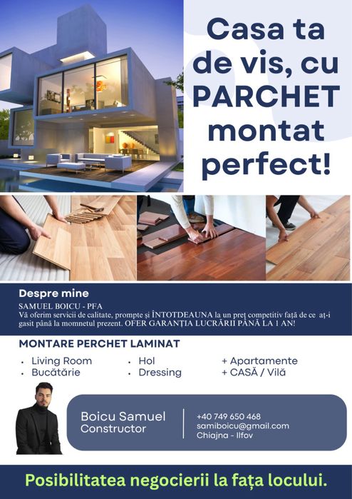Montaj Parchet PFA