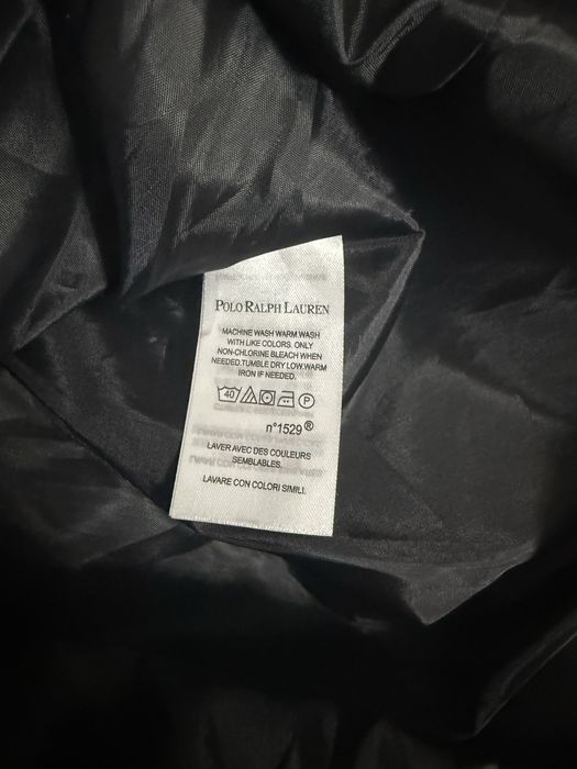 Geaca Polo Ralph Lauren - Black Glossy Puffer - XL