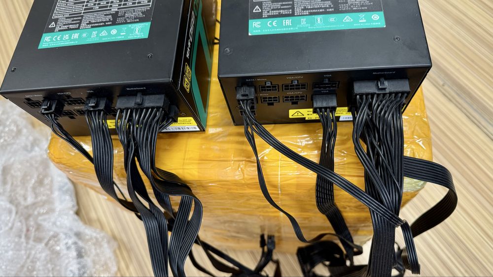 Блоки питания разных видов (Deepcool, AeroCool, pc cooler)
