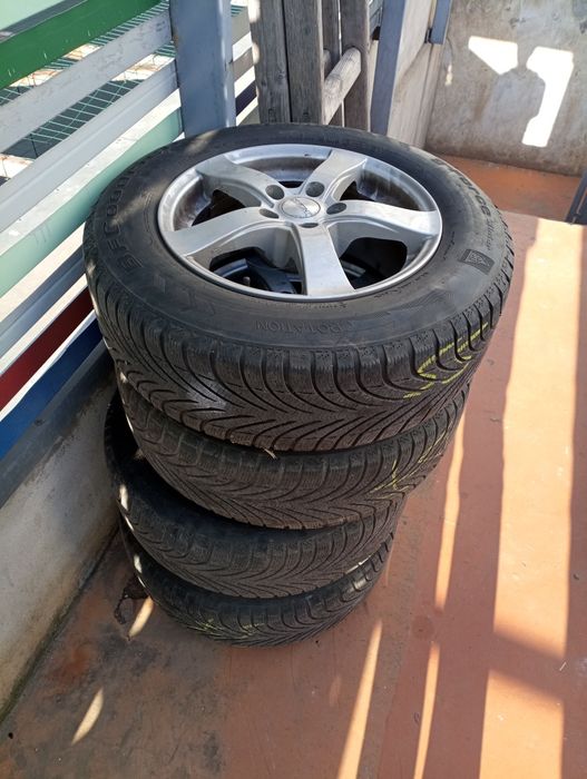 Jante+anvelope iarna 5x112/225.60.16