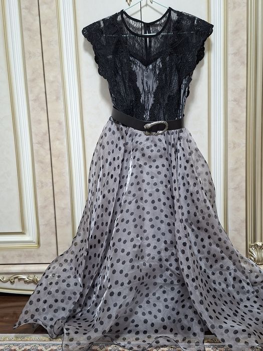 Платье из органзы