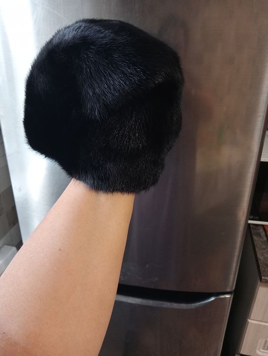 Норковая шуба и норковая шапка