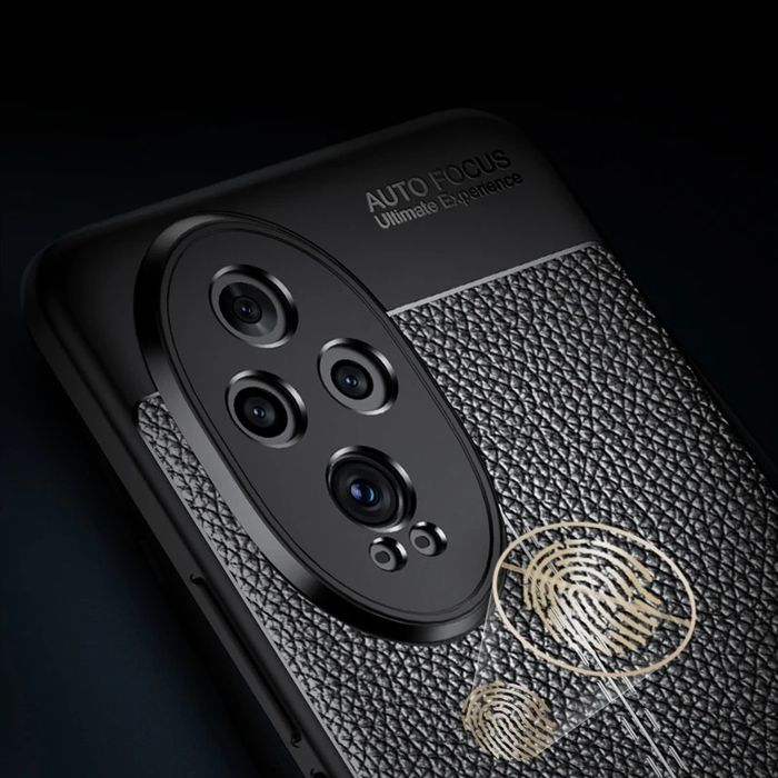 Honor 200 / 200 Pro / Лукс кейс гръб кожена шарка