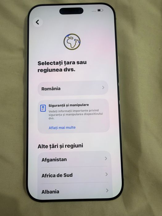 iPhone 17 pro și pro Max pentru piese