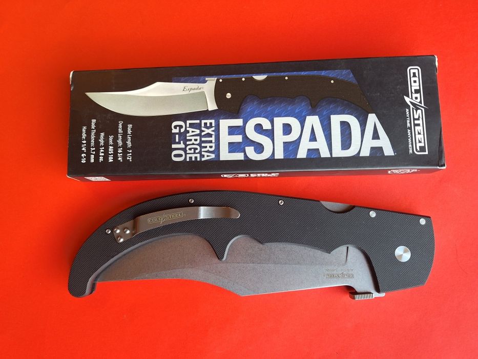 Сгъваем нож Cold Steel-Espada XL Extra large  G-10