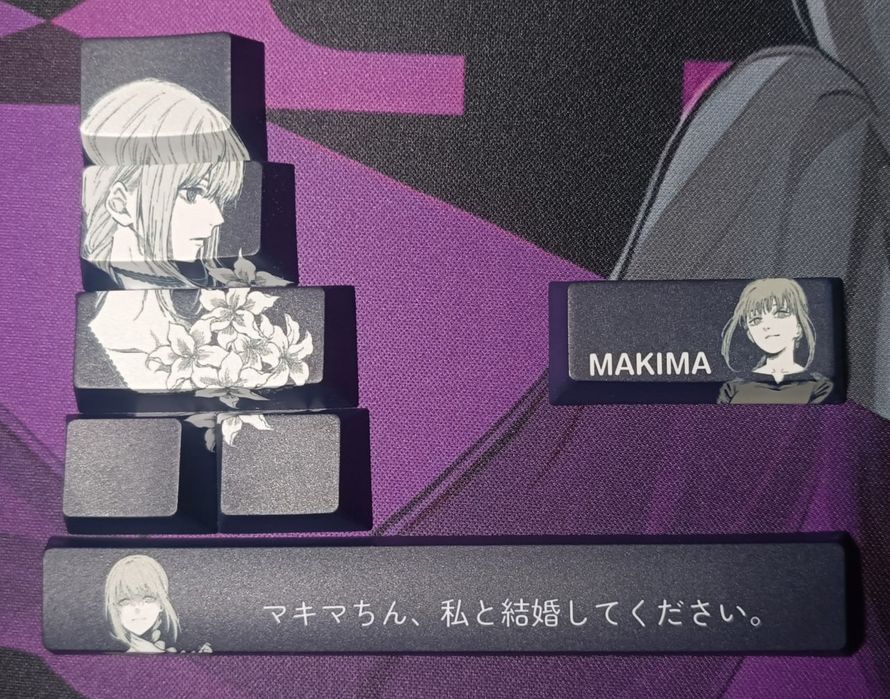 Кейкапы с Макимой