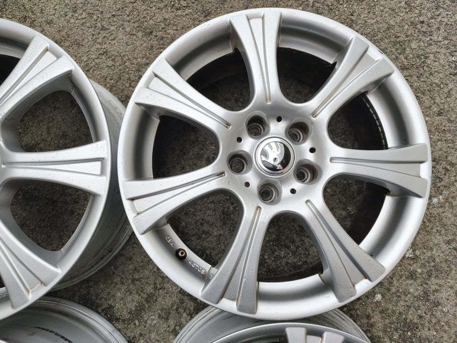 Шкода/Shkoda; Фолксваген/VW - 17 цола 5x112- 4 бр. лети джанти