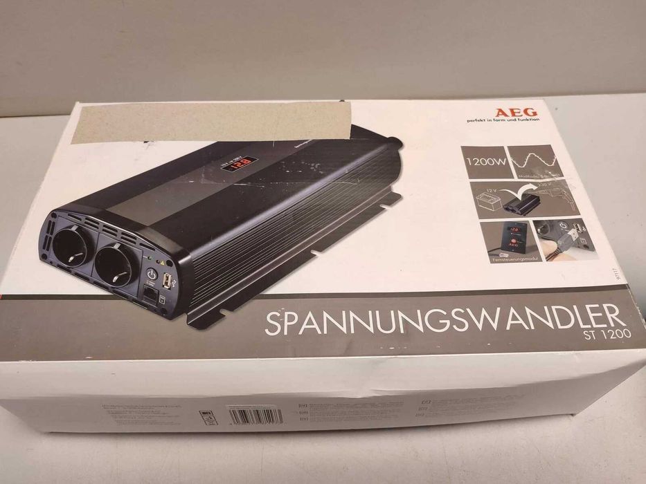 AEG ST 1200 Инвертор 97117 Преобразувател на напрежение 12V на 230V