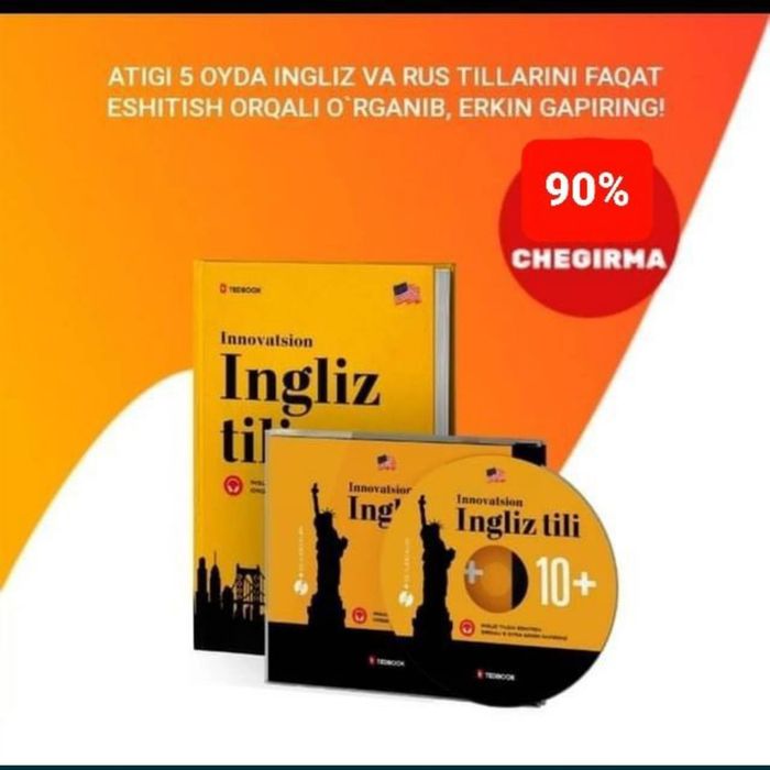 Tedbook va booknomi kitoplari ishonchli va arzon holatda harid qling