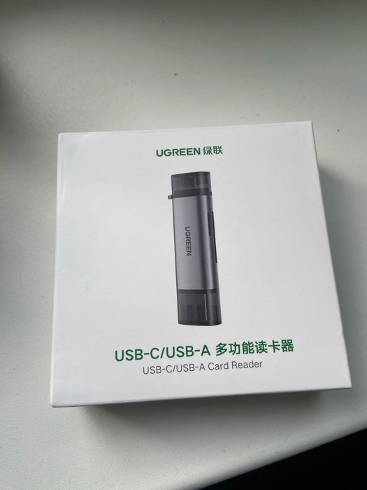 Кардридер SD/TF Ugreen