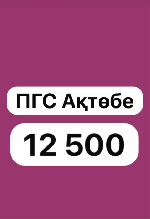 ПГС Актюбинский хорошего качества в ограниченном количестве