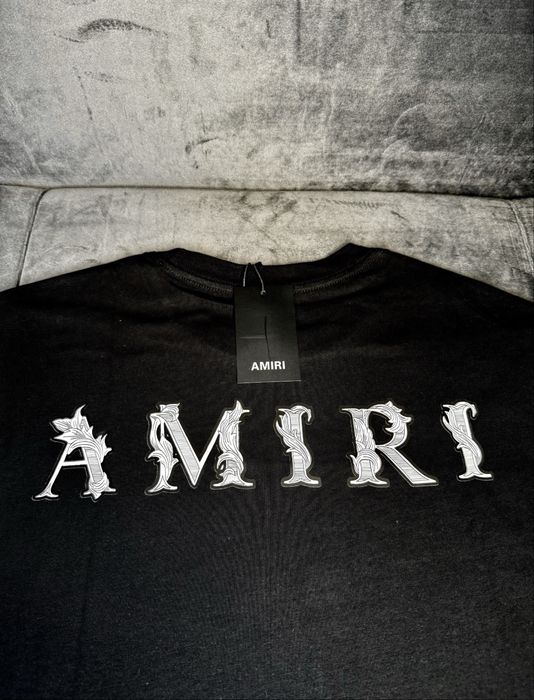 Tricou Amiri negru Premium