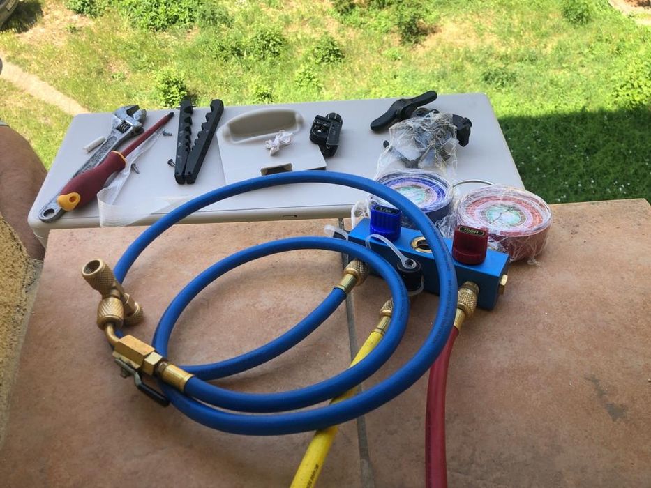 Montaj , montare , instalare aer conditionat  , igienizare aer