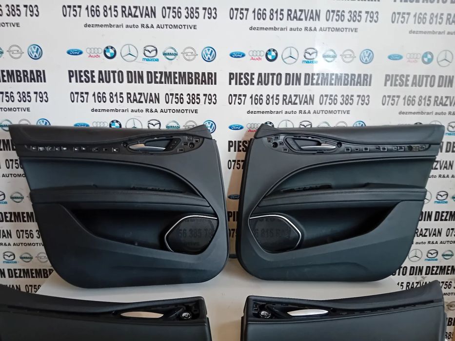 Fata Tapiterie Usa Din Piele Alfa Romeo Stelvio 2017-2022 Volan Stanga Impecabile