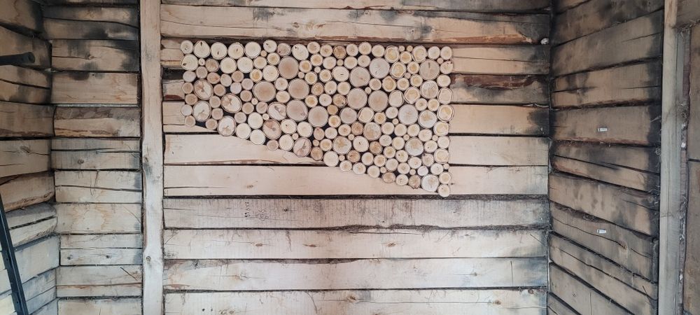 Продам панно из среза дерева