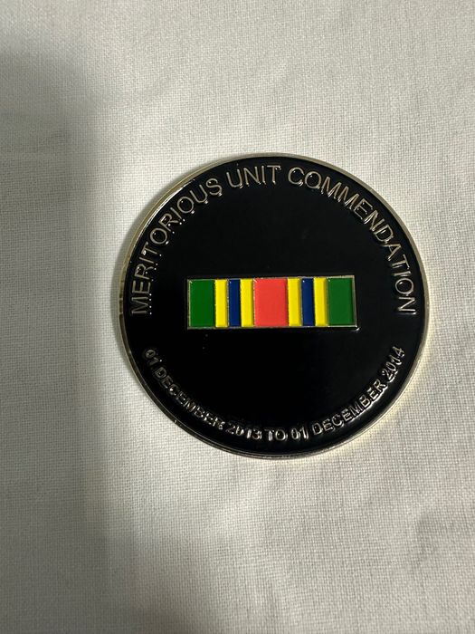 Monedă Challenge Militară SUA - USS Gettysburg (CG-64) SecDef Maintenance Award 2015 Rar