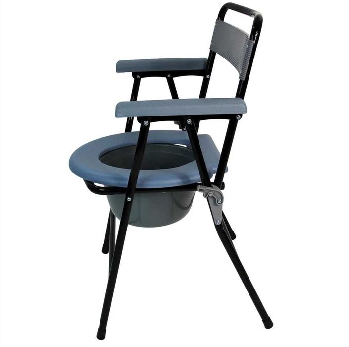 Преносим сгъваем тоалетен стол