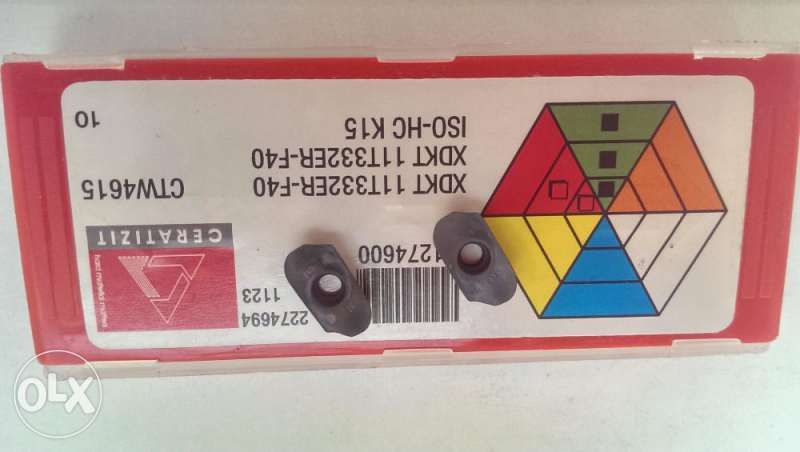 Фрези със сменяеми пластини XDKT-11 и XDKT-15