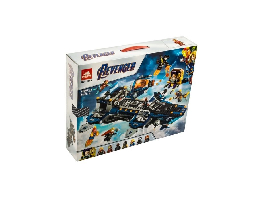 Конструктор Мстители  «Геликарриер» 1286 деталей