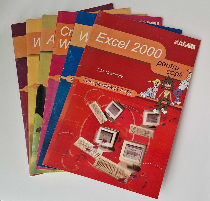 Set Cărți Educaționale – Colecția „PRIMII PAȘI” pentru copii – 20 lei