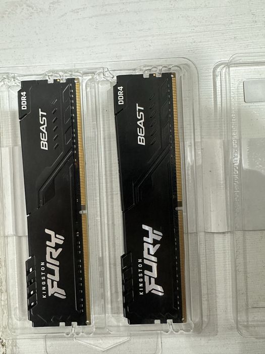 Memorie RAM Kingston Fury Beast 32GB(2x16) CL16 DDR4 3200mhz