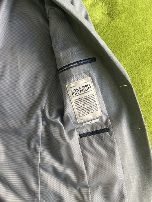 Jack&Jones Sacou barbati gri, marime 48