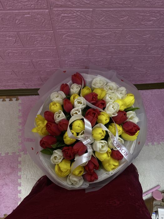 Тюльпан 51 штук свежие