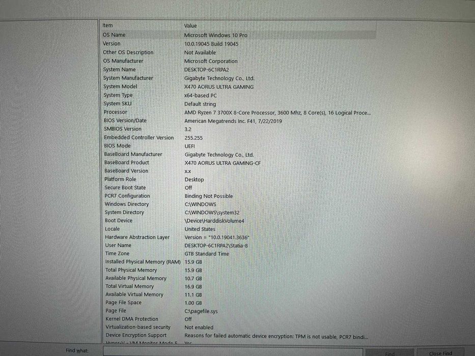 PC Gaming Ryzen 7 - 3700, Geforce RTX 2070 Super