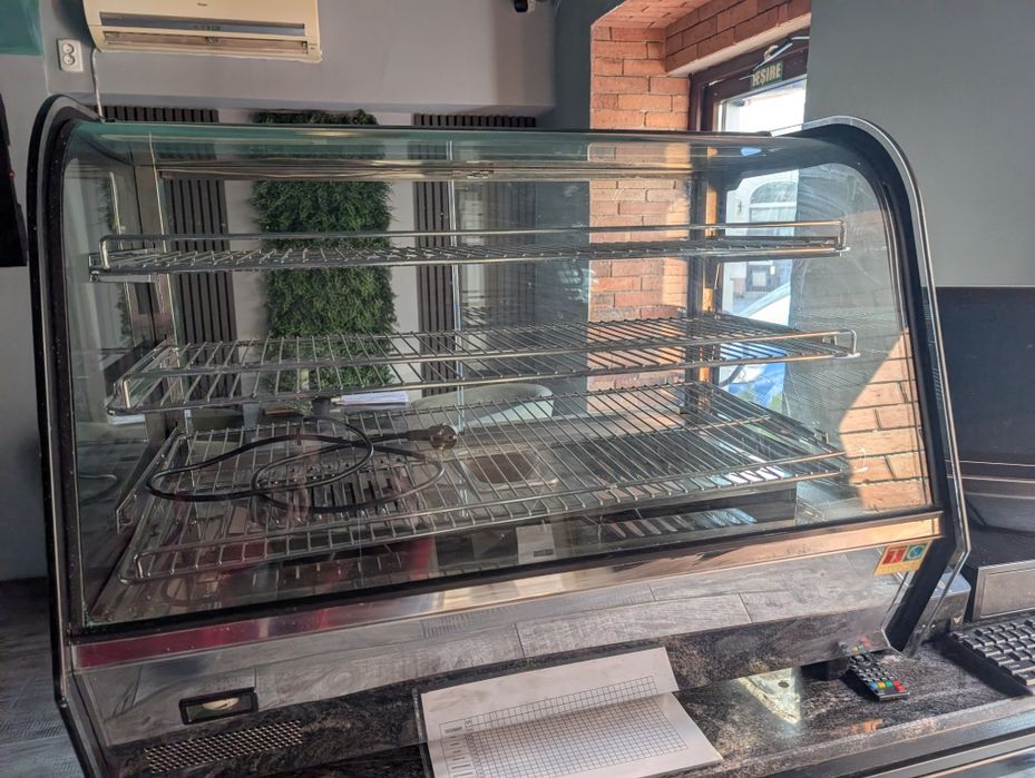 Vitrina calda 160L vitrina expunere