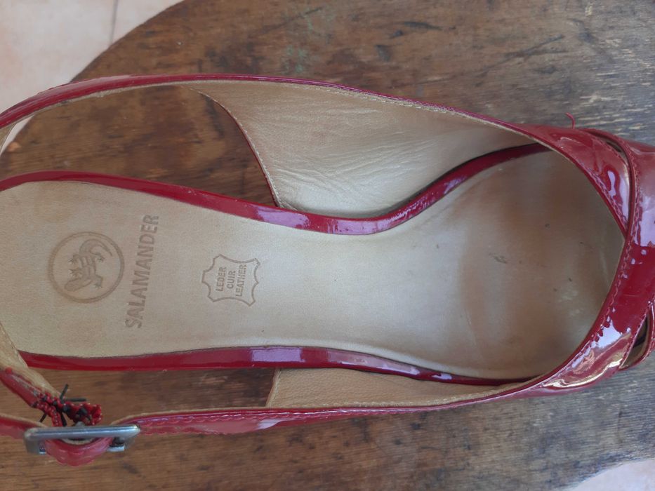 Сандал Естествена Кожа SALAMANDER! Красиви и удобни !№36