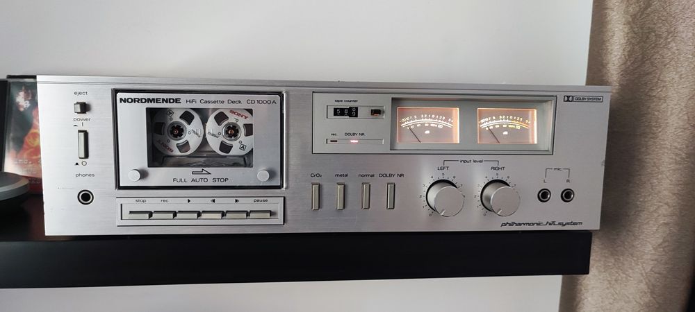 Casetofon Deck Nordmende CD 1000A Vumetre