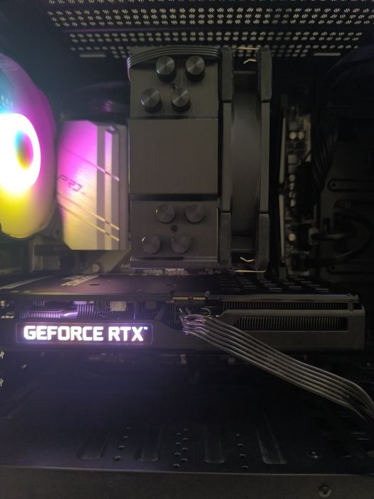 RTX 3060 Palit 12GB — 2 вентилятора, оригинальная пломба