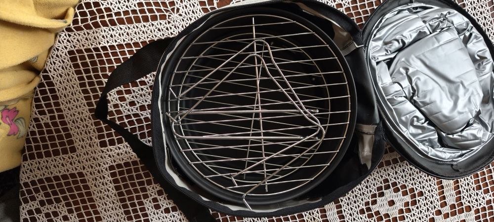 Сгъваемо барбекю с чанта и термоджоб