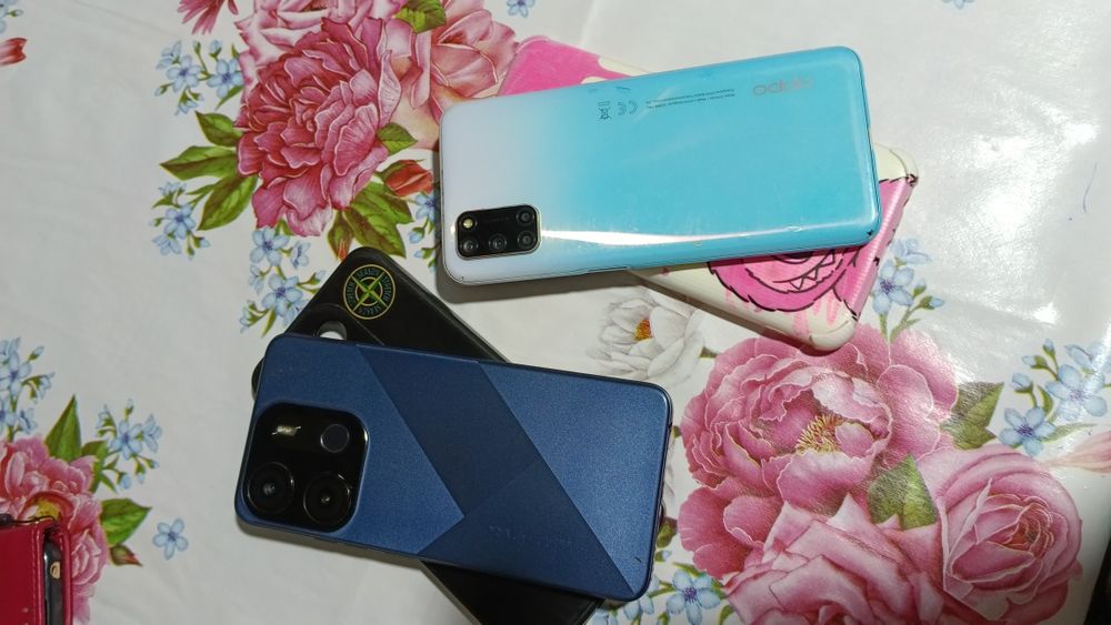 OPPO A72 .Tecno Spark Go