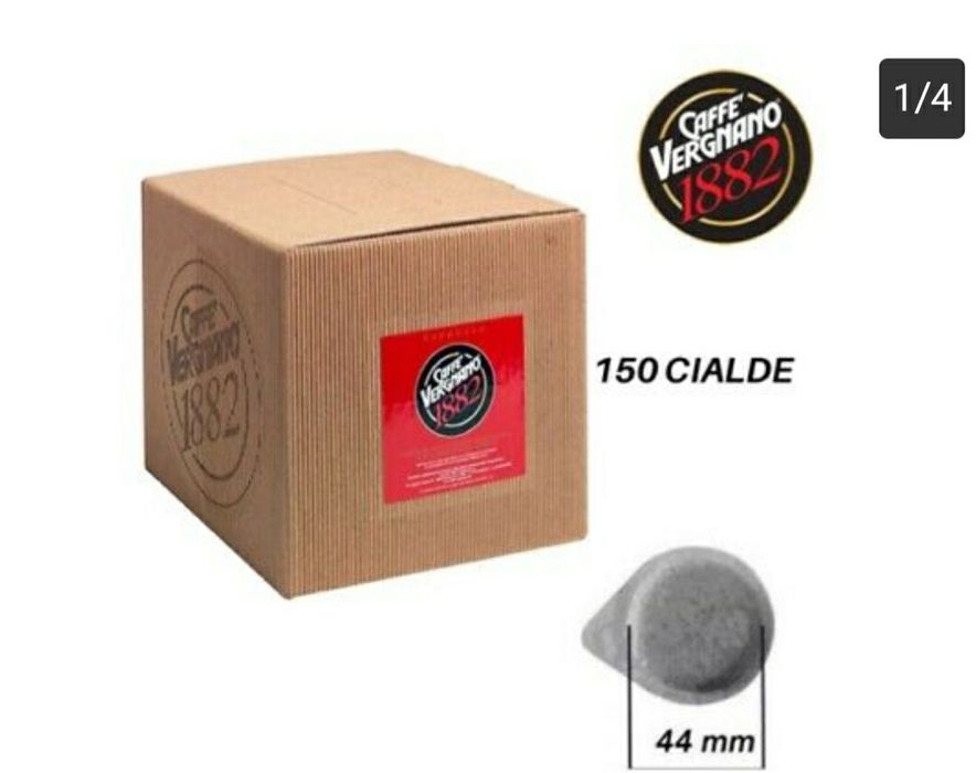 Vergnano кафе моно дози  150бр.