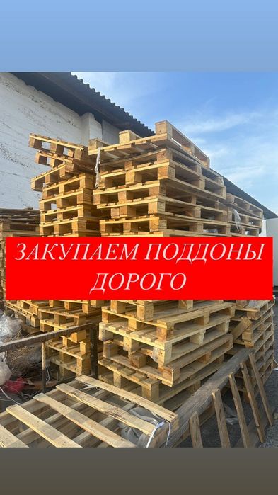 Закупаю поддоны Скупка поддонов от 50 штук 120х80 120х100