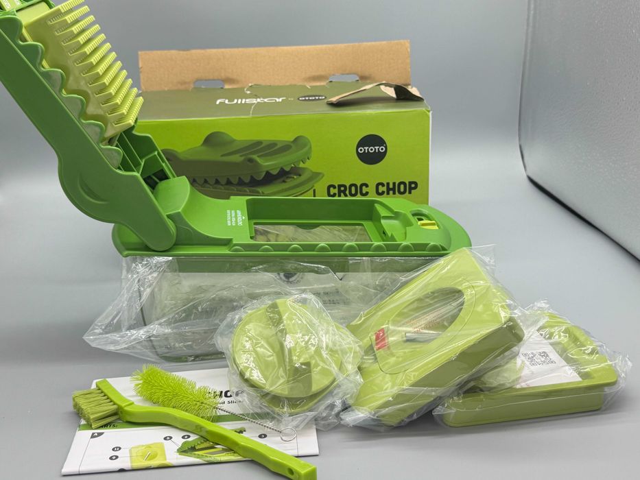 OTOTO Croc Chop практична резачка за зеленчуци с контейнер и аксесоари