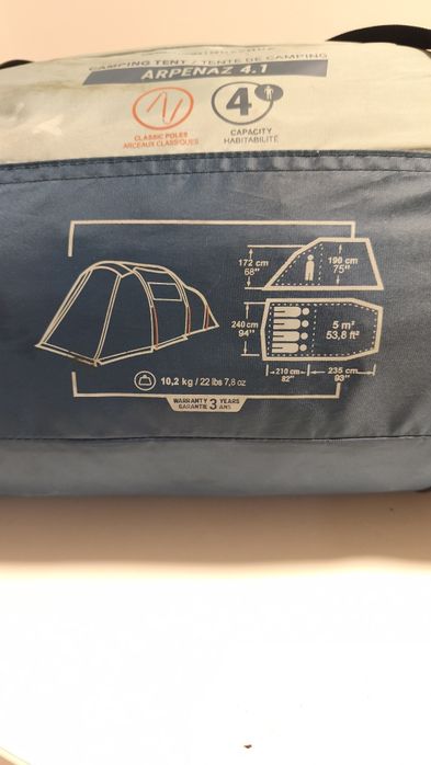 Tente(cort)de camping