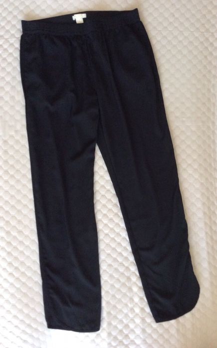 Дамски Панталон Полиестерен Сатен H&M