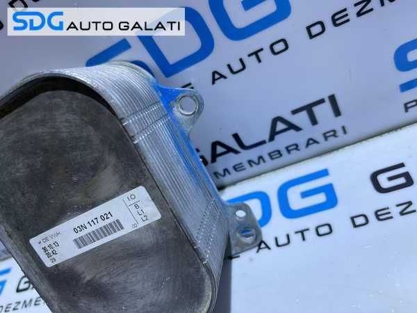 Corp Carcasa Filtru Ulei Suport Termoflot VW Passat B8 2.0 TDI DEKA CRLB CRLD DFEA DFGA DFHA CRGA CUUA DDAA 2015 - 2020 Cod 03N11702 [M5884]